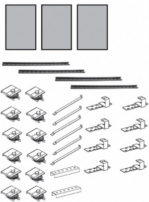 Befestigung Grundset