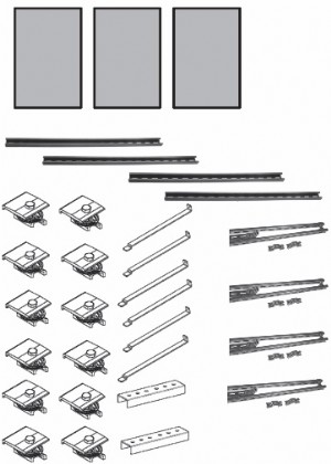 Befestigung Grundset