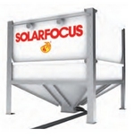 Solarfocus Pelletsbox für Entnahme mit Saugsonde