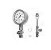  Elco Manometer mit Druckknopfhahn