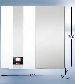 Wolf ComfortLine Gas-Brennwertzentrale CGW