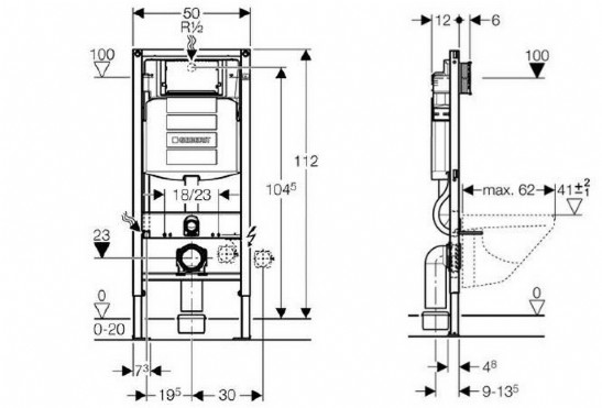 Duofix Montageelement