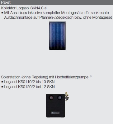 Buderus-Logaplus Solarpaket S97