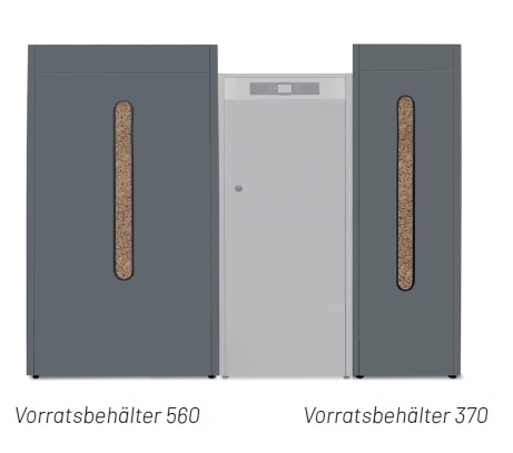 Pellet-Vorratsbehlter