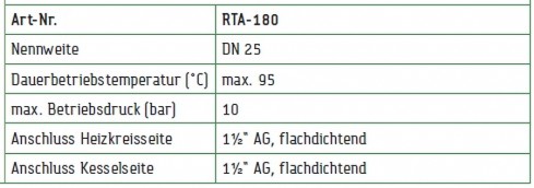 Oventrop Regumat RTA-180