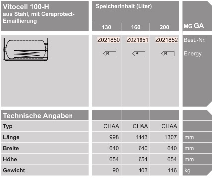 Vitocell 100-H